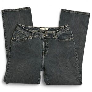 Chico's Dark Gray Straight Leg Jeans